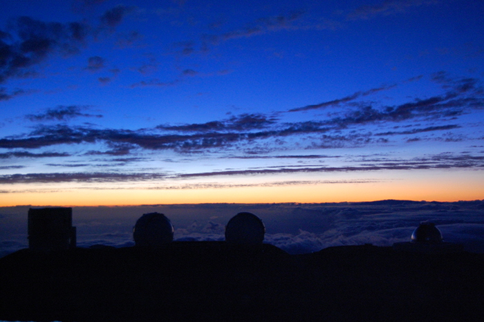 Mauna Kea Summit at Sunset